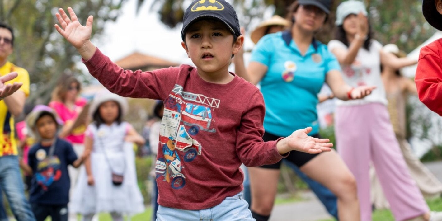 Participantes del taller de Taichí 