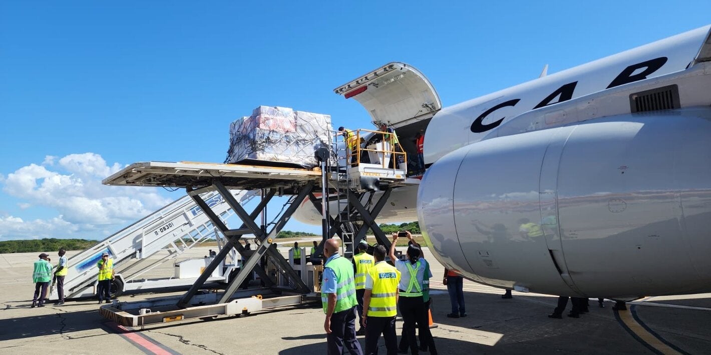 PAHO support arrives in Guantanamo after Hurricane Oscar