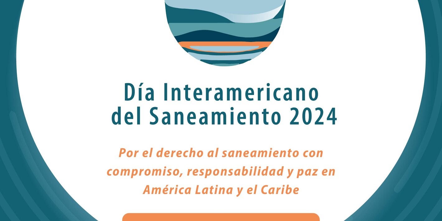 Cartel del Dia Interamericano del Saneamiento