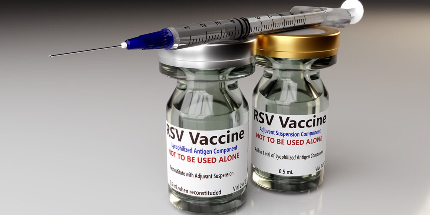 rsv vaccines stock photo