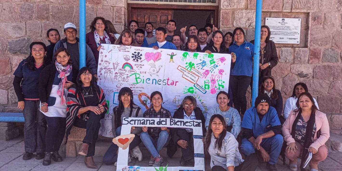 Foto de una de las actividades de buenas prácticas 