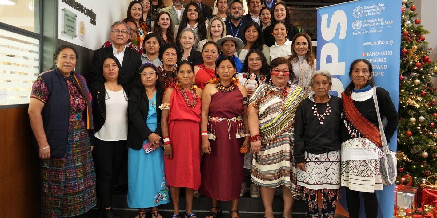 Participantes del Encuentro Regional sobre Salud Materno-Neonatal y Pueblos Indígenas