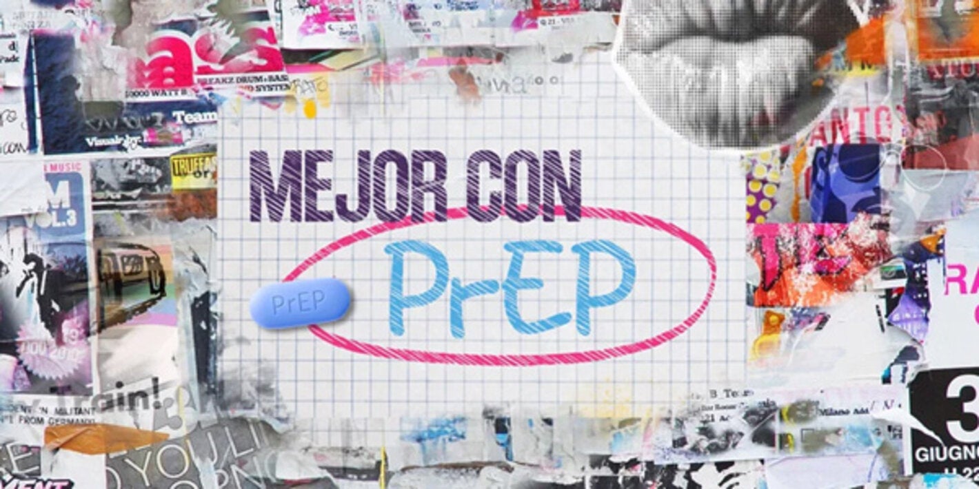 Mejor con PrEP imagen de campaña 2024