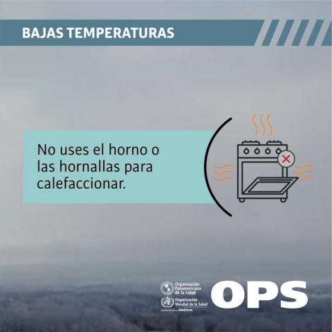 Bajas temperaturas: intoxicación por monóxido de carbono