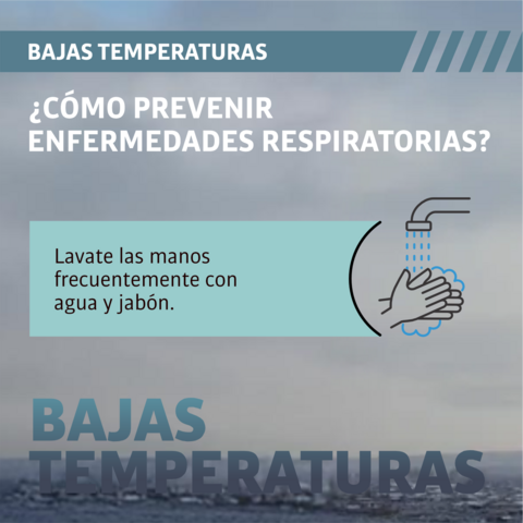 Bajas temperaturas: cómo prevenir enfermedades respiratorias