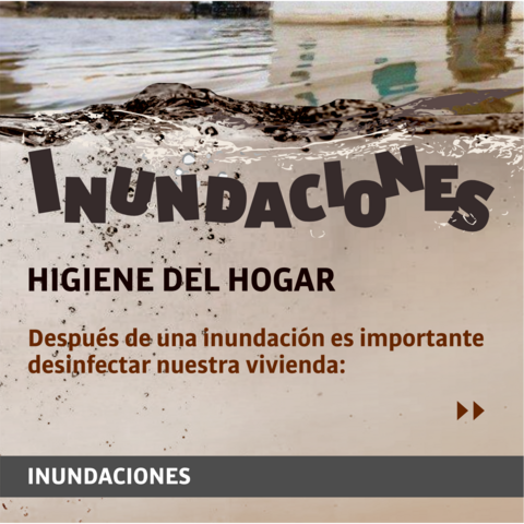 Inundaciones: higiene del hogar