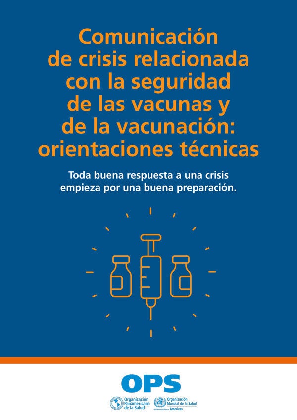 Comunicacion de crisis relacionada con la seguridad de las vacunas 