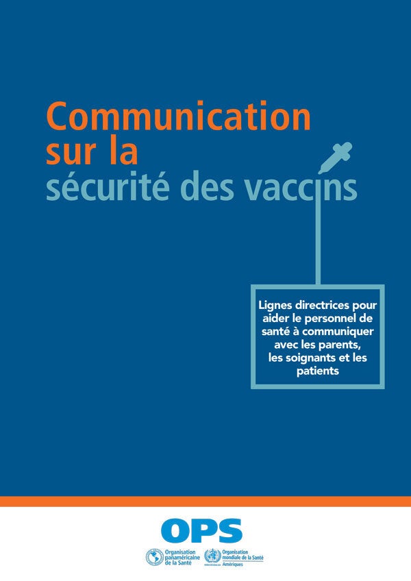 Communication sur la sécurité des vaccins