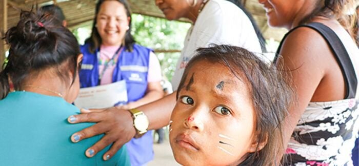 niña indígena