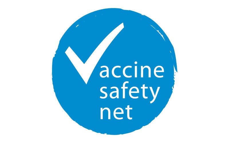 WHO vaccine safety net logo