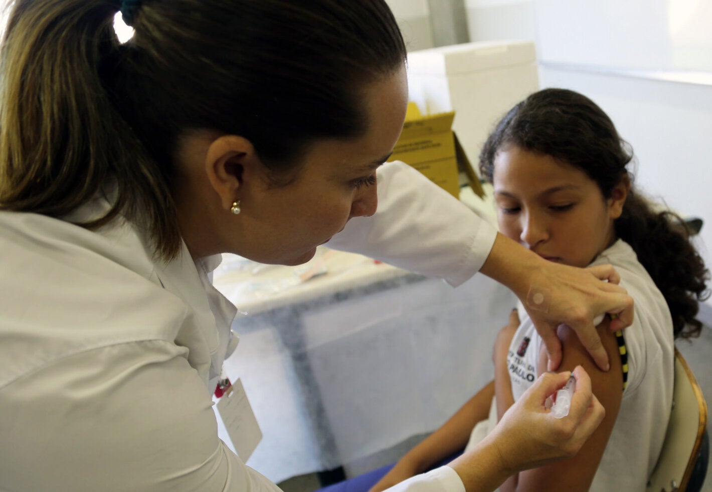 Vacunación de niñas