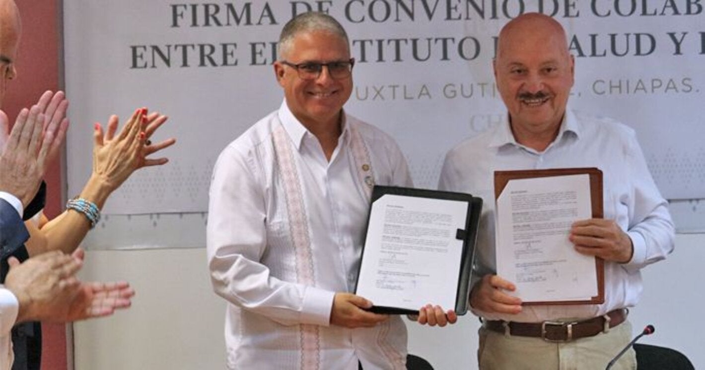 Chiapas y OPS firman convenio de colaboración bianual 