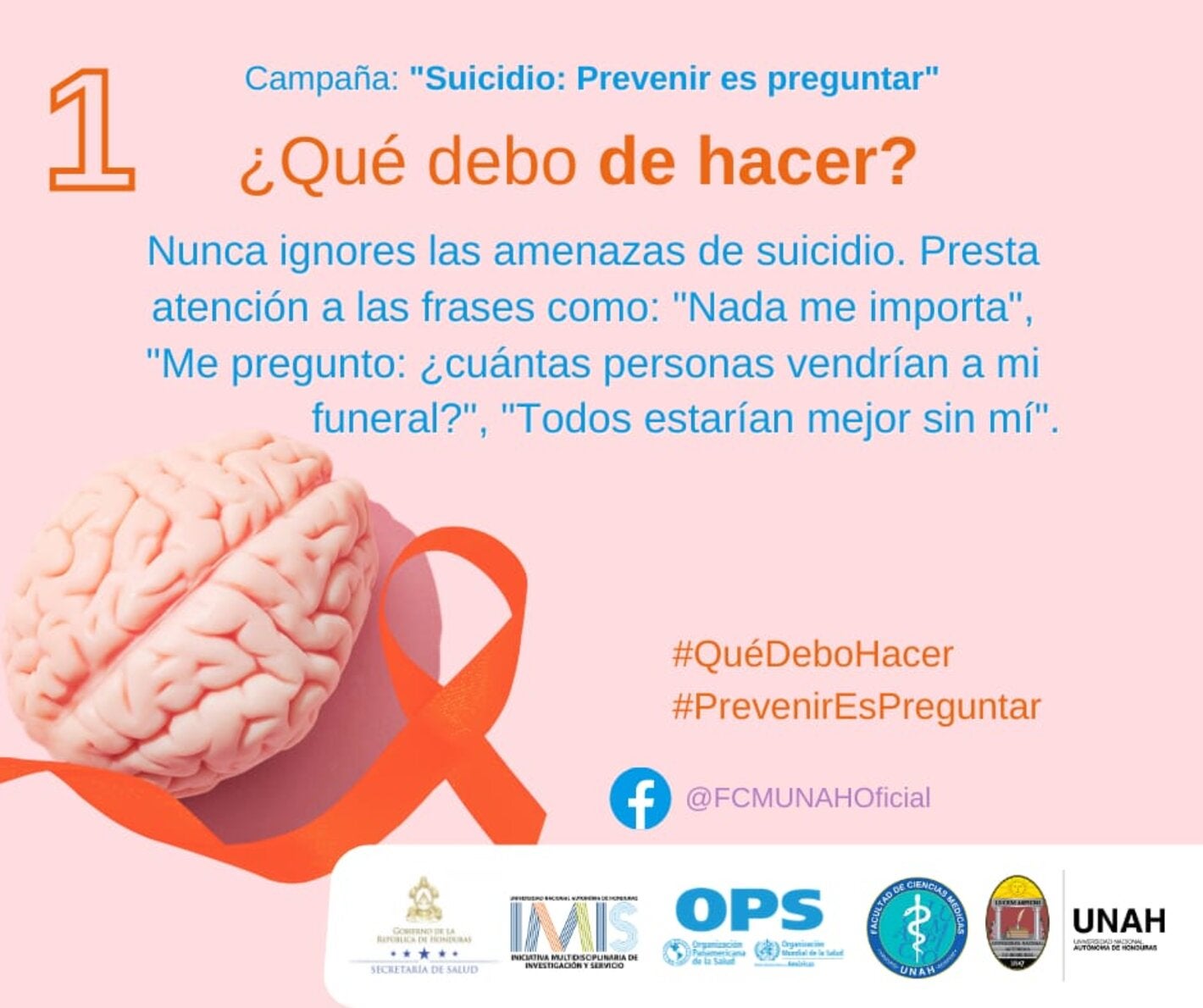 Trabajando juntos para prevenir el suicidio- Honduras realiza jornada 