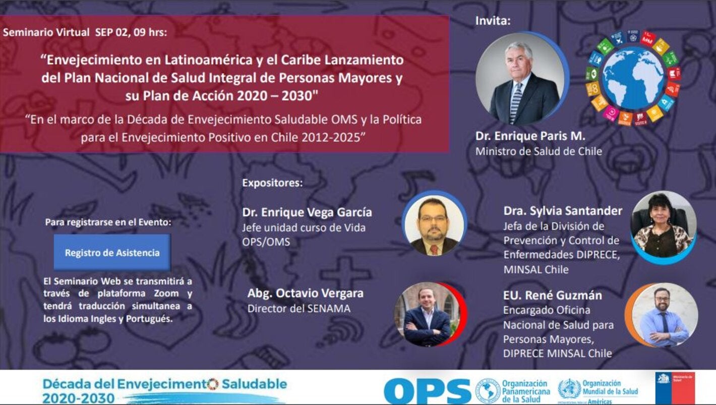 Seminario Virtual: “Envejecimiento En Latinoamérica Y El Caribe ...