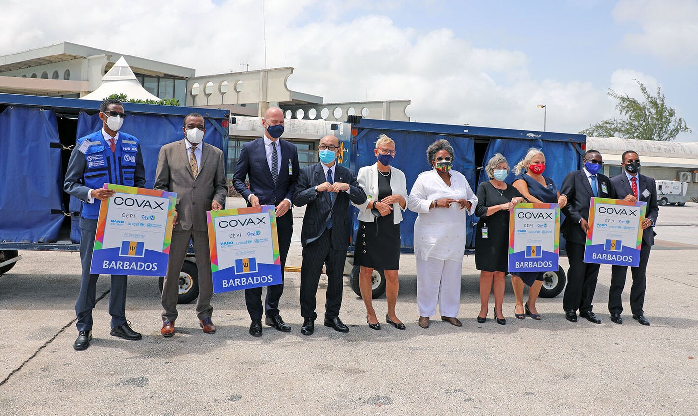 Barbados Receives Its Third Batch Of COVID 19 Vaccines Through The   Ecc Brb Covax Aug24 