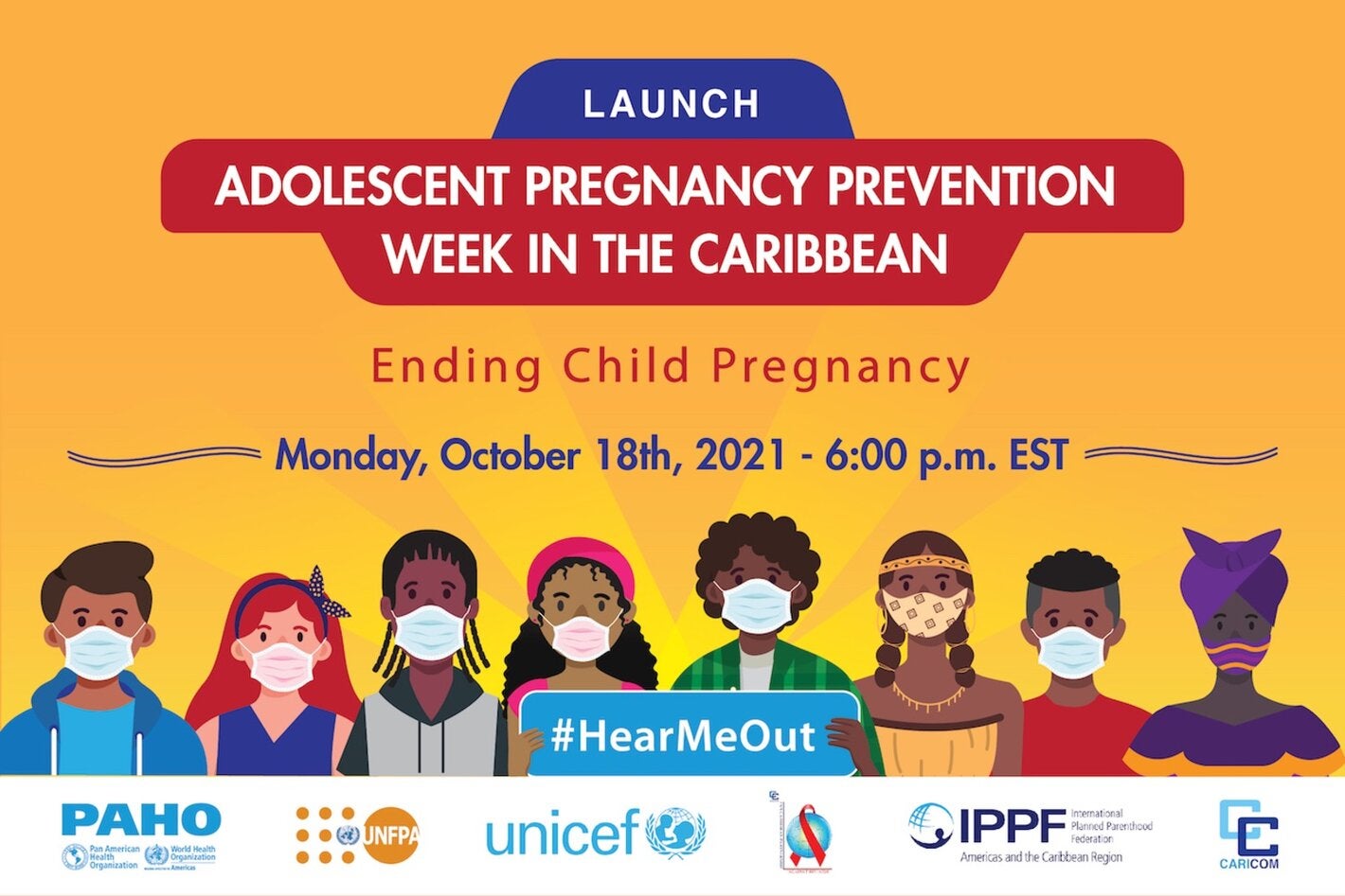 Launch Of Adolescent Pregnancy Prevention Week In The Caribbean - PAHO ...