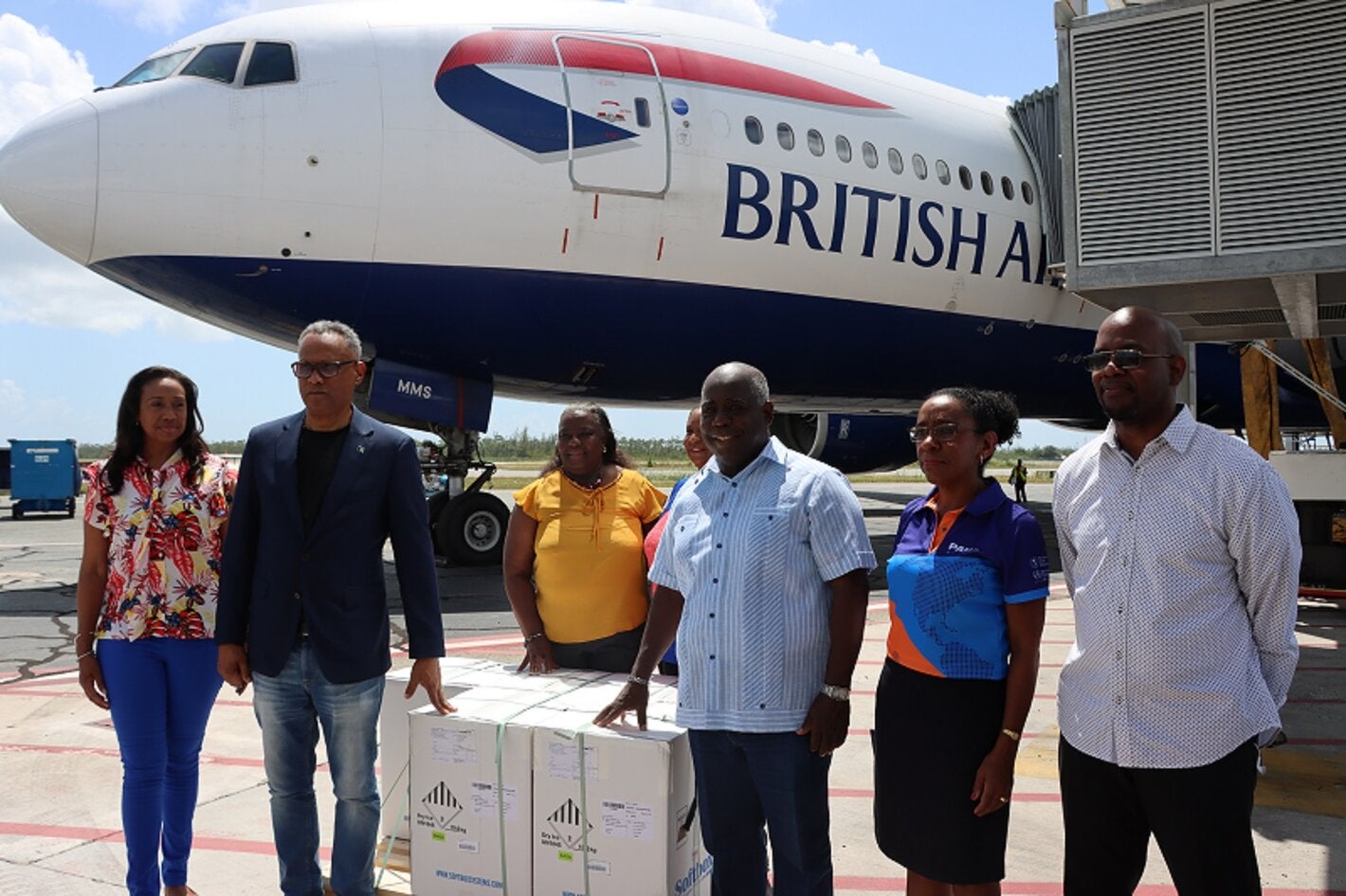 The Bahamas Receives The First Pediatric COVID 19 Vaccines Through The   Img 02871 