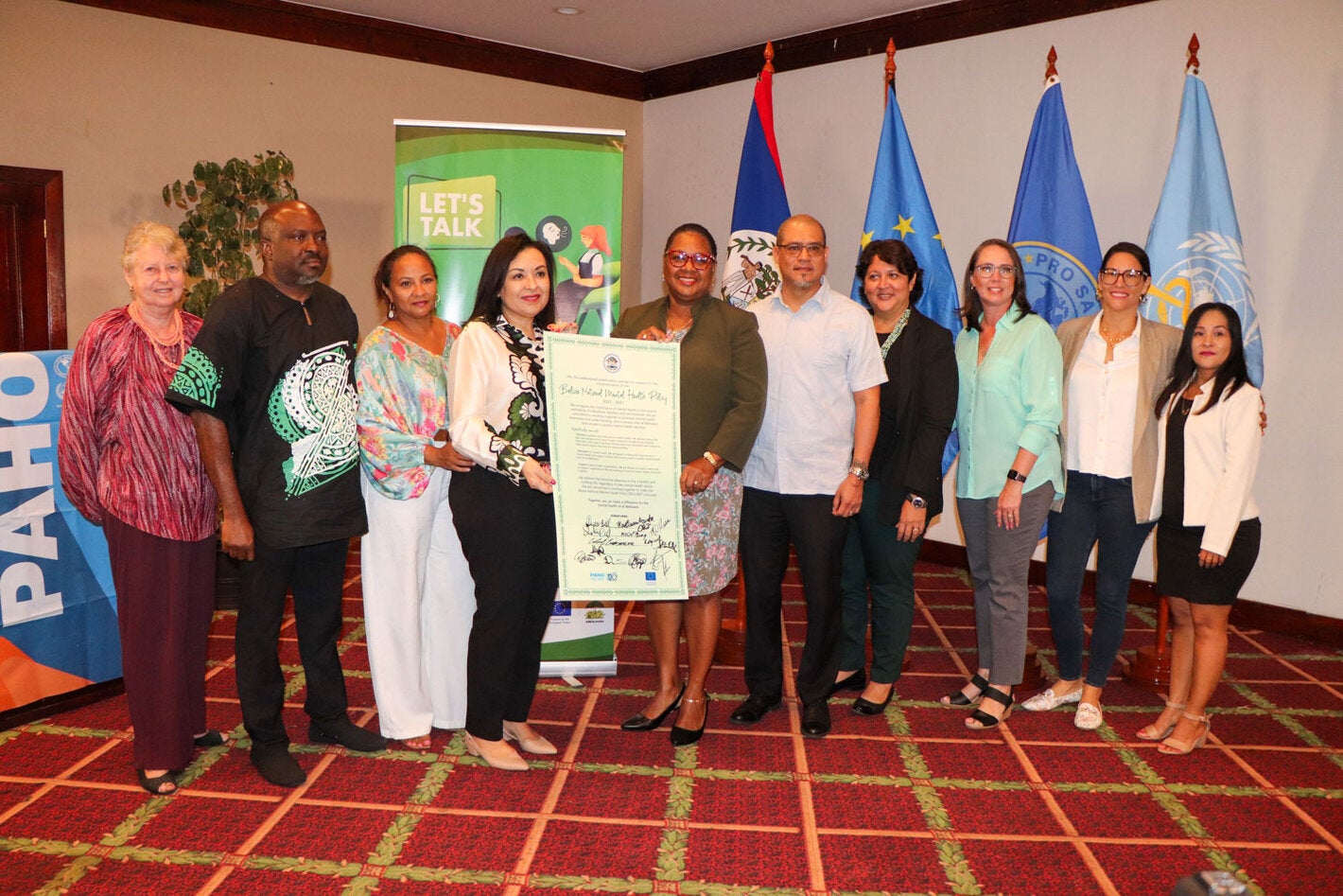 Launch of Belize Mental Health Policy