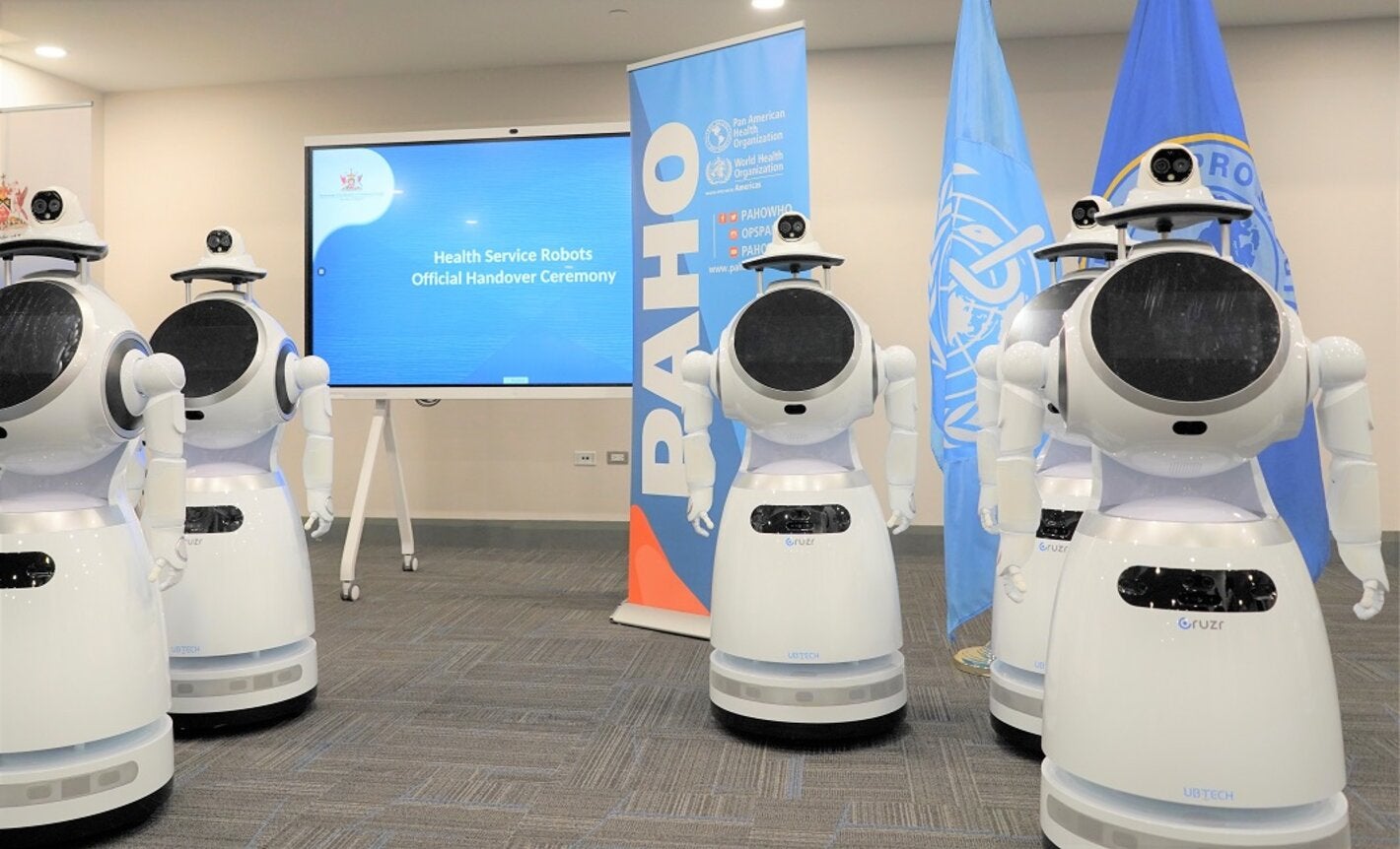 A fleet of Health Service Robots