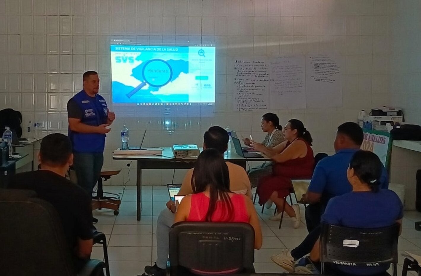 Consultor de OPS explica el sistema de vigilancia para tuberculosis