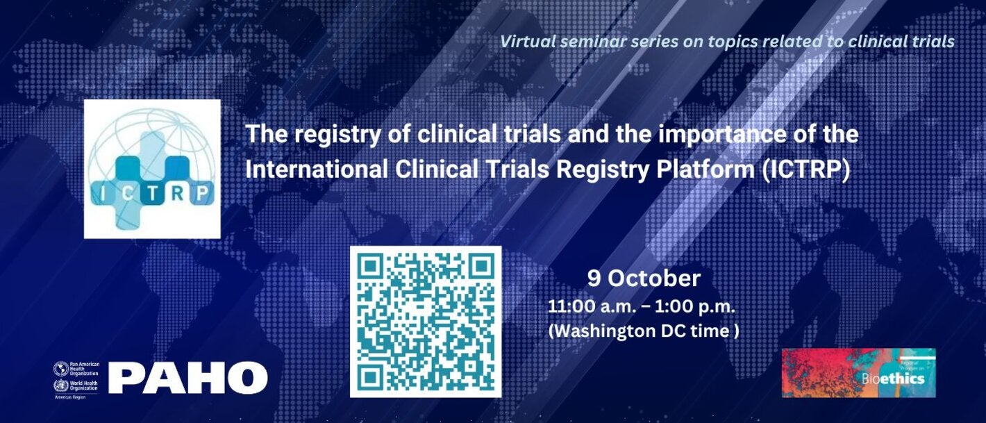 The registry of clinical trials and the importance of the International Clinical Trials Registry Platform (ICTRP) 