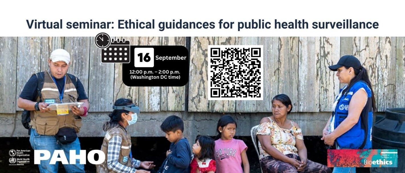 Ethics guidance for public health surveillance / New date