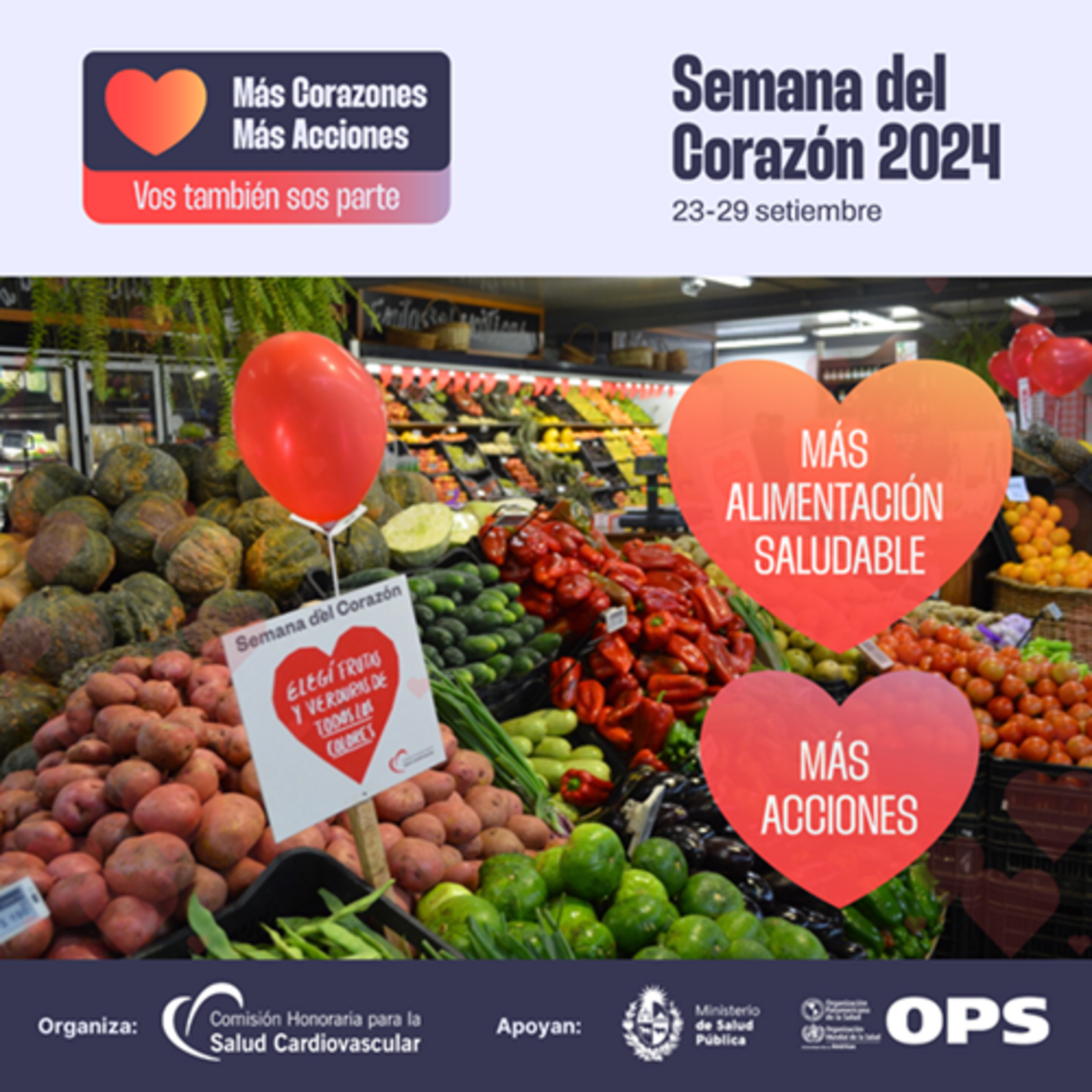 Semana del Corazon afiche 