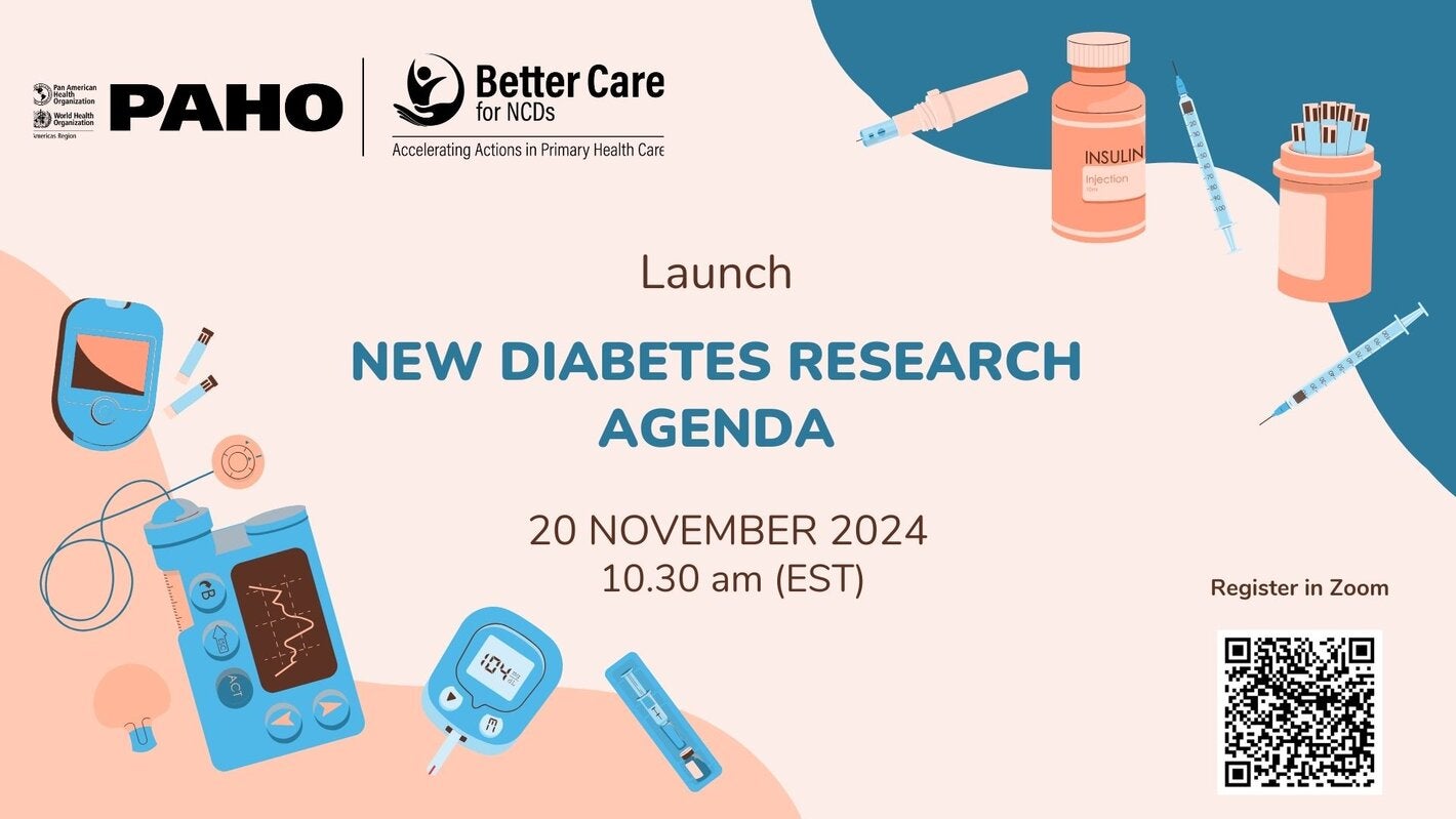 Launch of the new Diabetes Research Agenda