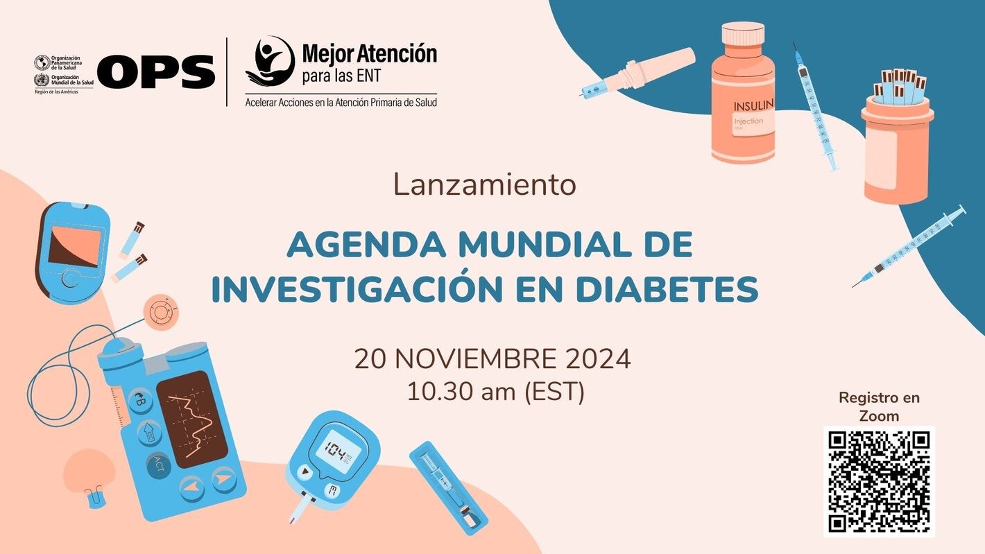 Lanzamiento de la Agenda Mundial de Investigación en Diabetes