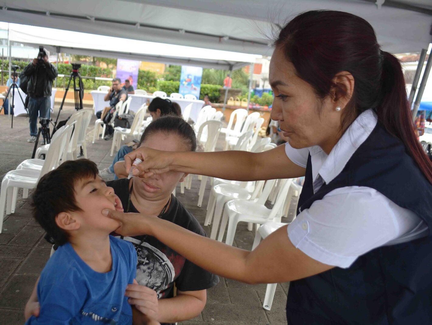 Vacunación SPR y OPV Guatemala