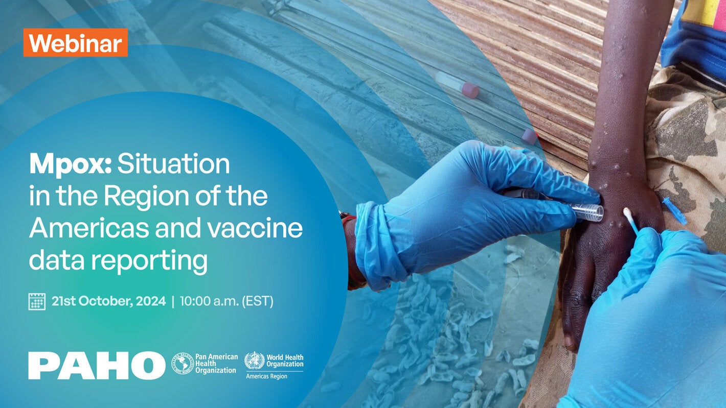 webinar mpox situation in the Americas Region