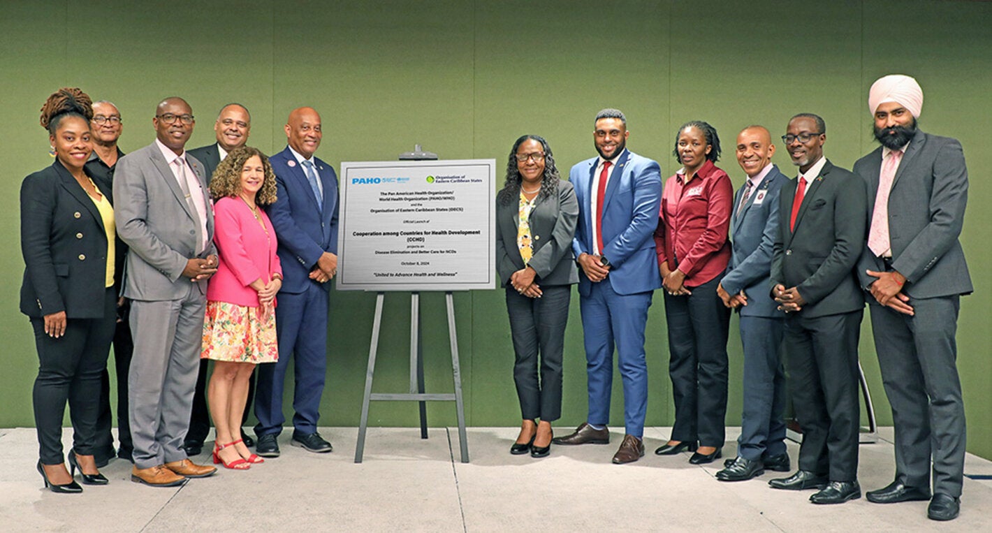 PAHO and OECS CCHD launch 8 October 2024