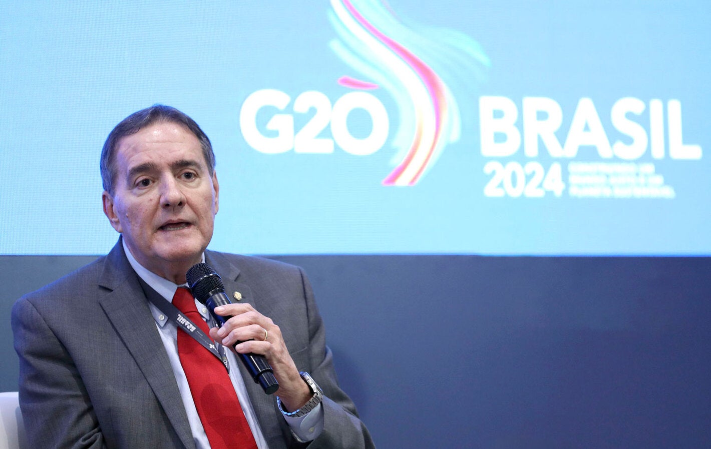 Dr. Jarbas Barbosa at the G20 in Brazil