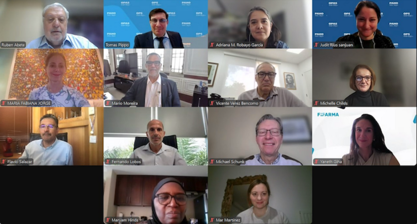 PAHO's Strategic Advisory Group (SAG) first virtual meeting