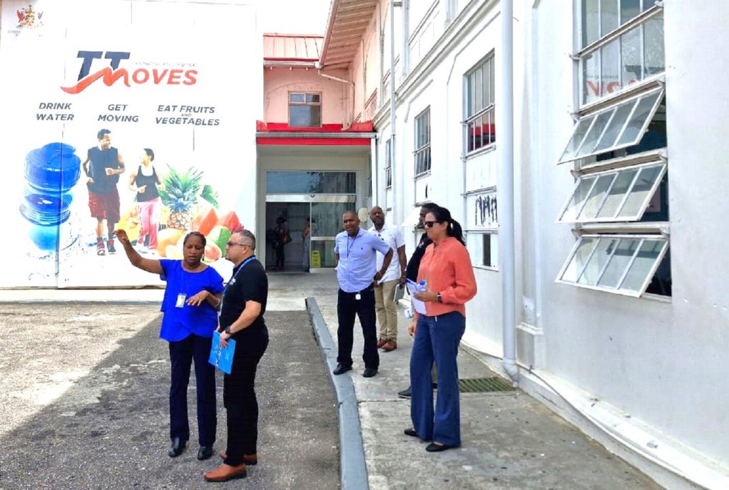 PAHO/WHO Site visit to St James Medical Centre, Trinidad and Tobago