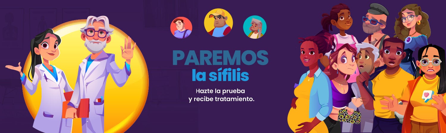 banner de presentación Paremos la Sífilis