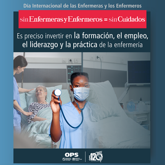 Día Internacional de las Enfermeras y los Enfermeros. Tarjeta para redes sociales No.1