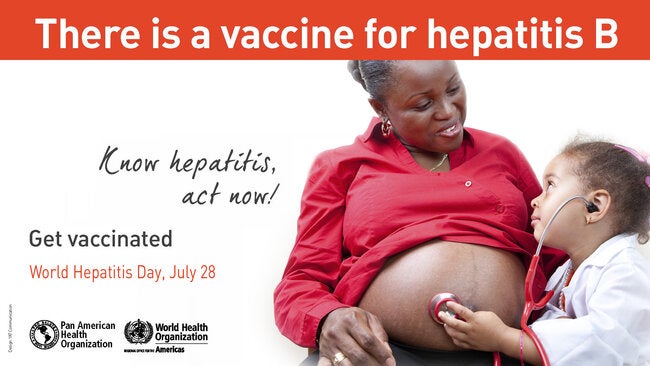 Poster JPG: There Is A Vaccine For Hepatitis B (Afro-descendant); 2016 ...