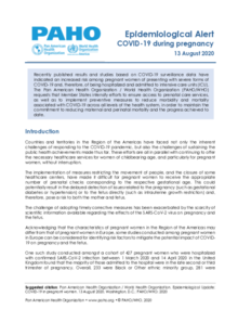 Covid-19 in Pregnancy; scientific studies