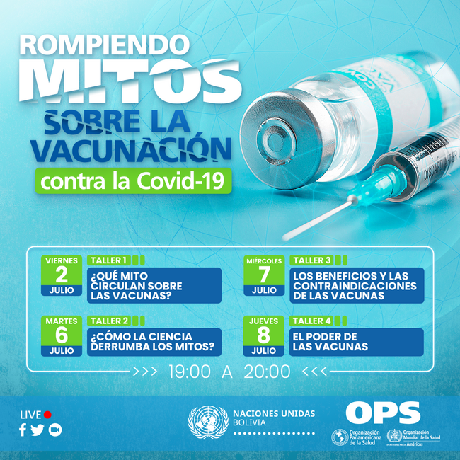 Rompiendo Mitos Sobre La Vacunación Contra La COVID-19 - OPS/OMS ...