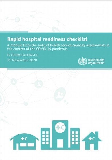 Rapid Hospital Readiness Checklist: Interim Guidance - PAHO/WHO | Pan ...