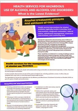 Alcohol Series - Health Services for Hazardous Use of Alcohol and ...