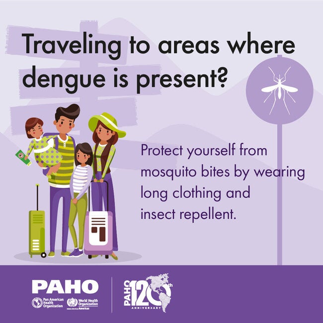 Social Media Cards: Traveling To Areas Where Dengue Is Present - PAHO ...