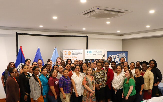 Paho Who Belize Facilitates A Training Of Trainers Workshop On