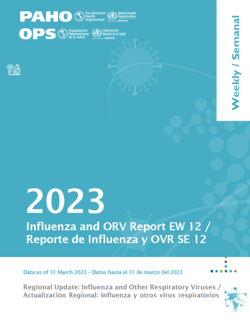 Reporte Semanal de Influenza, Semana Epidemiológica 12 (31 de marzo del