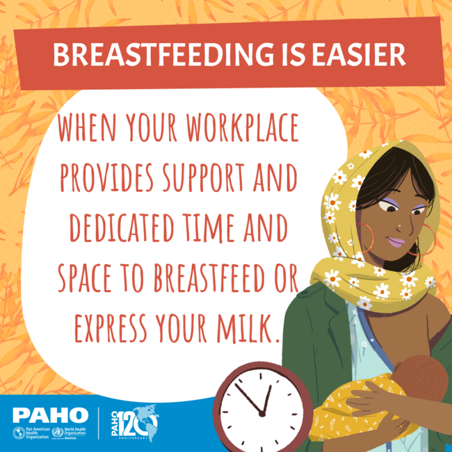 Card: Breastfeeding Is Easier When Your Workplace Provides Support ...