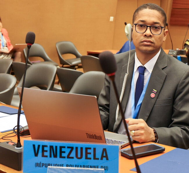 Vice-Minister of Collective Health Networks of the Venezuelan Ministry for Popular Power for Health, Jesus Osteicochea
