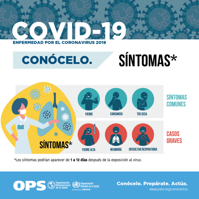 Postales para redes sociales: COVID-19 Conócelo, Prepárate, Actúa - OPS/OMS  | Organización Panamericana de la Salud