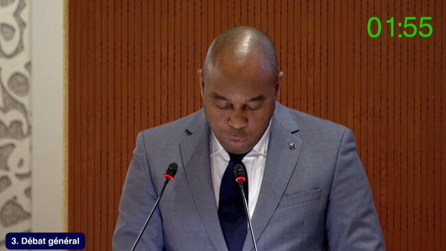 Justin Viard, Representante Permanente de Haití ante la ONU en Ginebra