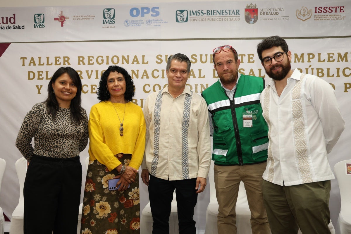 Participantes del Taller SNPS en Chiapas